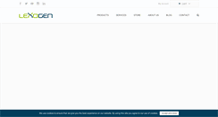 Desktop Screenshot of lexogen.com
